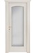 Итальянские межкомнатные двери - Scuro 102 V стекло триплекс Satinato Bianco
